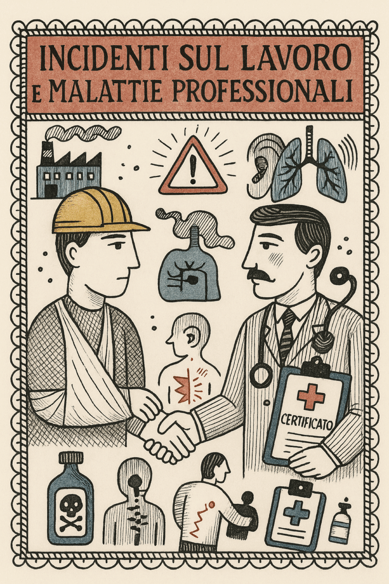Incidenti sul lavoro e malattie professionali